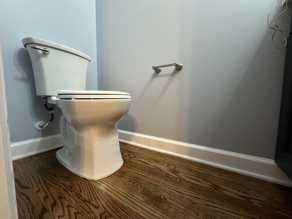 Cheltonham Ct. Powder Room Manchester, NC.